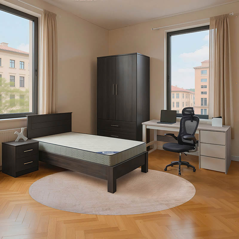 Φοιτητικό πακέτο επίπλων Versatile pakoworld σετ 6τεμ - Hippiehome.gr