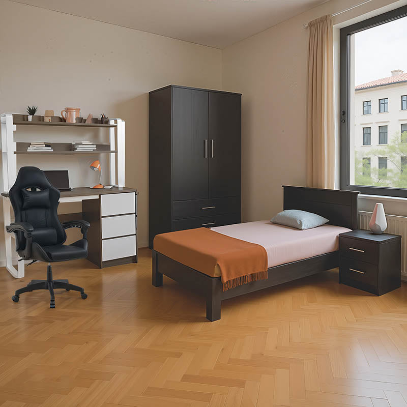 Φοιτητικό πακέτο επίπλων Tranquility pakoworld σετ 5τεμ - Hippiehome.gr