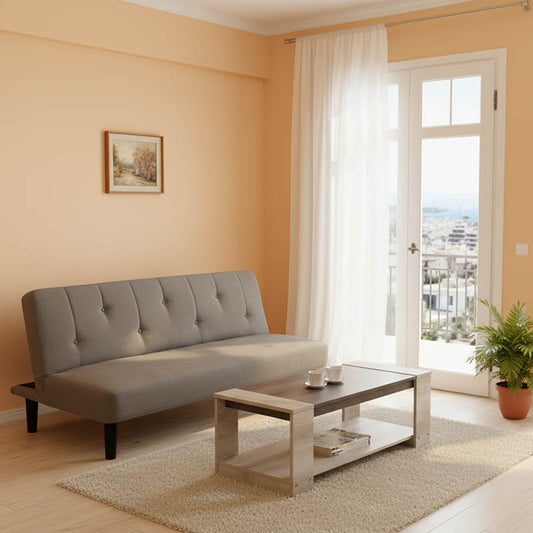 Φοιτητικό πακέτο επίπλων σαλονιού Caalm pakoworld σετ 2τεμ - Hippiehome.gr