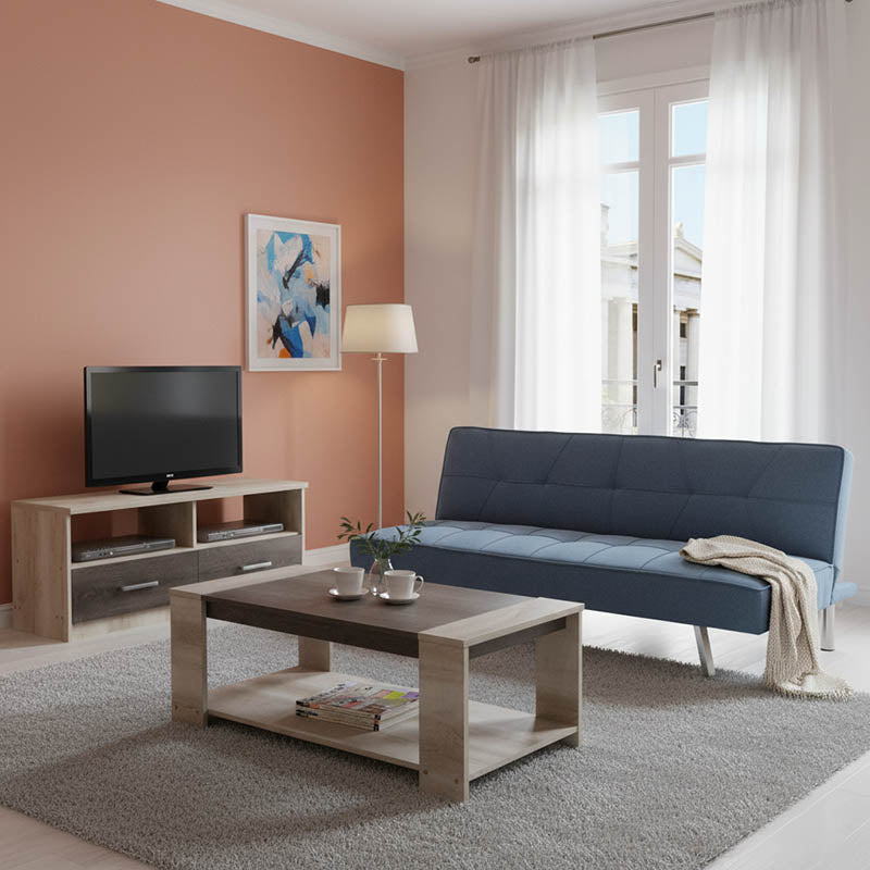 Φοιτητικό πακέτο επίπλων σαλονιού Piose pakoworld σετ 3τεμ - Hippiehome.gr