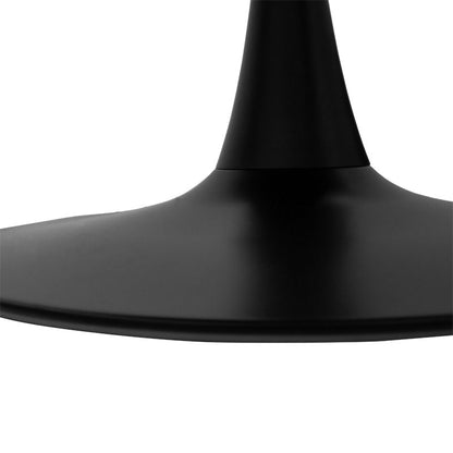 Τραπεζαρία Balou-Noor pakoworld σετ 5τεμ MDF μαύρο-μπεζ Φ100x73εκ - Hippiehome.gr