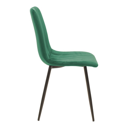 Τραπεζαρία Balou-Noor pakoworld σετ 5τεμ MDF μαύρο-κυπαρισσι Φ100x73εκ - Hippiehome.gr