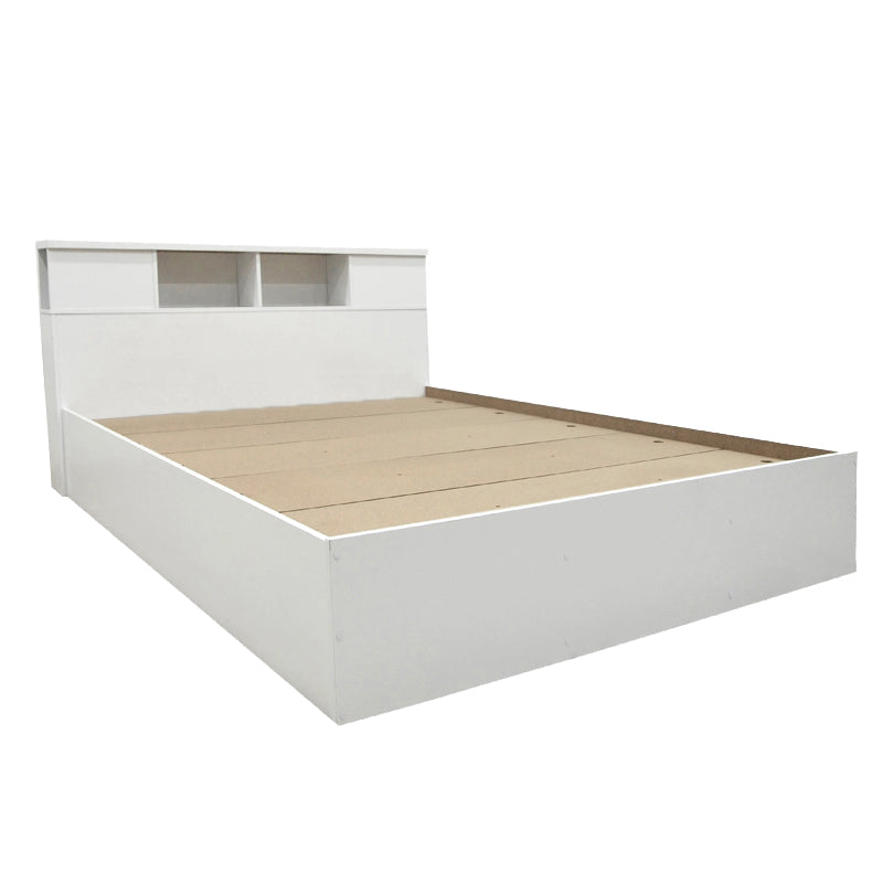 Σετ Κρεβατοκάμαρας Olympus White με Κρεβάτι 140x200εκ Σετ 3τεμ - Hippiehome.gr