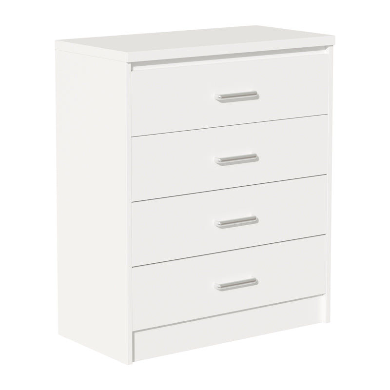 Σετ Κρεβατοκάμαρας Olympus White με Κρεβάτι 140x200εκ Σετ 4τεμ - Hippiehome.gr