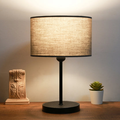 Επιτραπέζιο φωτιστικό PWL-1076 pakoworld Ε27 ανθρακί-μαύρο Φ24x35εκ - Hippiehome.gr