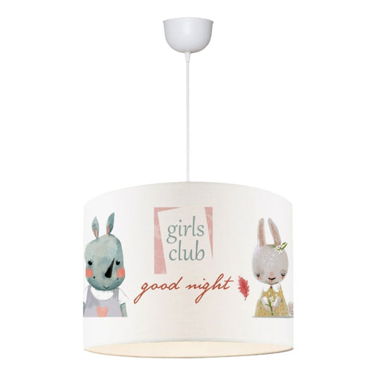 Παιδικό φωτιστικό οροφής Tally pakoworld πολύχρωμο Φ30x20εκ - Hippiehome.gr