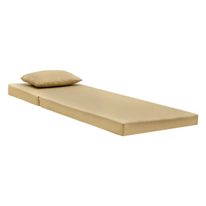Μαξιλάρι ξαπλώστρας Sunset pakoworld ύφασμα μπεζ 60x185x10εκ - Hippiehome.gr