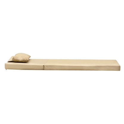 Μαξιλάρι ξαπλώστρας Sunset pakoworld ύφασμα μπεζ 60x185x10εκ - Hippiehome.gr