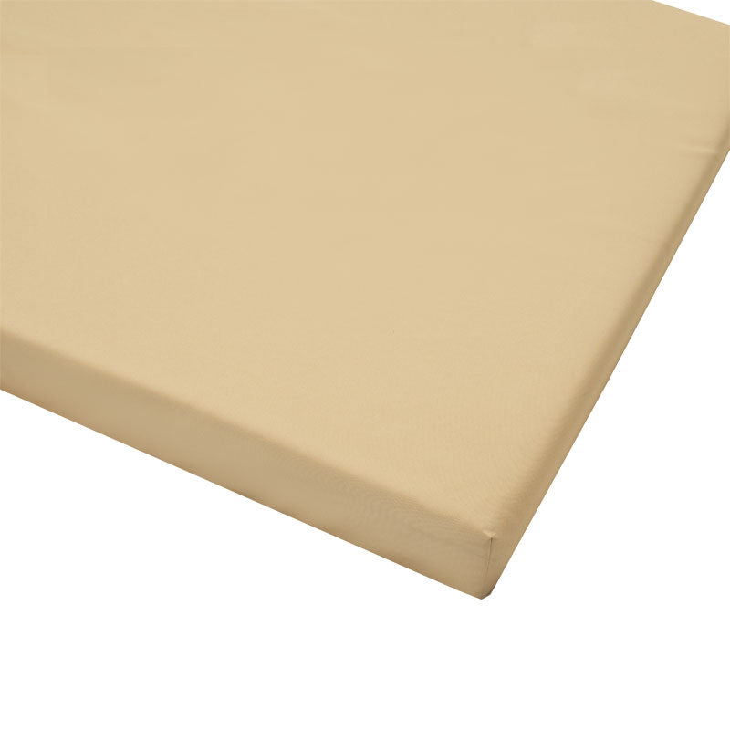 Μαξιλάρι ξαπλώστρας Sunset pakoworld ύφασμα μπεζ 60x185x10εκ - Hippiehome.gr