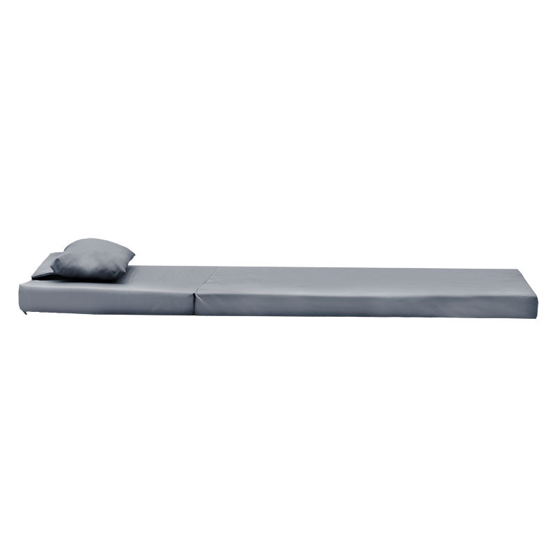 Μαξιλάρι ξαπλώστρας Sunset pakoworld ύφασμα γκρι 60x185x10εκ - Hippiehome.gr