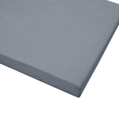 Μαξιλάρι ξαπλώστρας Sunset pakoworld ύφασμα γκρι 60x185x10εκ - Hippiehome.gr