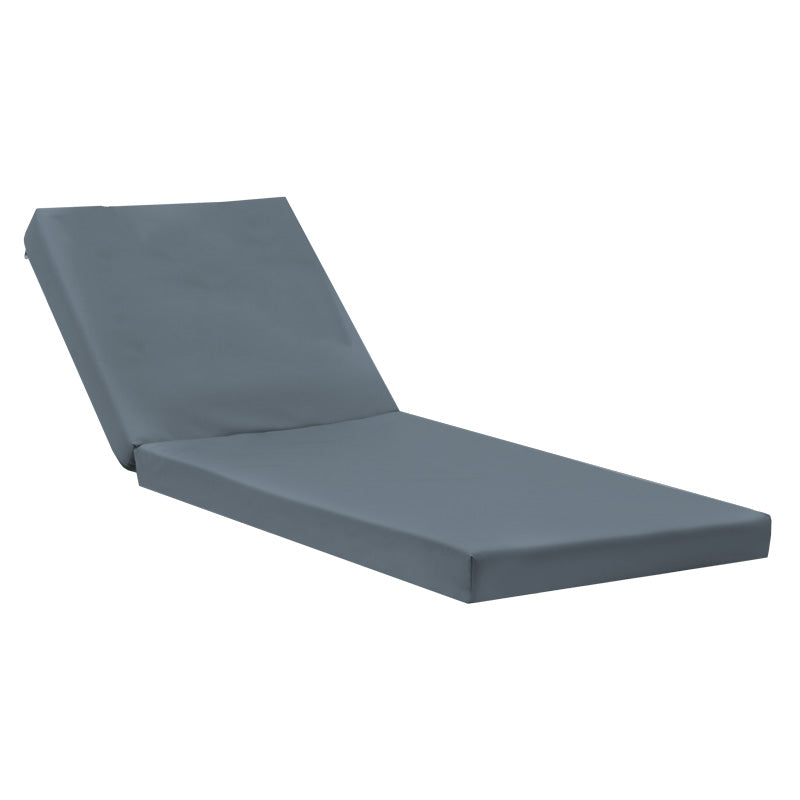 Μαξιλάρι ξαπλώστρας Sadie pakoworld ύφασμα σε γκρι απόχρωση 65x185x15εκ - Hippiehome.gr