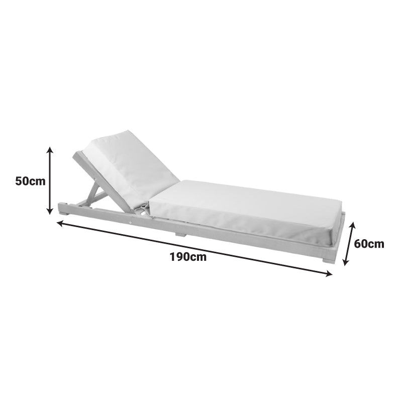 Ξαπλώστρα με μαξιλάρι Specta-Vertian pakoworld μασίφ ξύλο οξιάς σε φυσικό χρώμα 60x190x50εκ - Hippiehome.gr