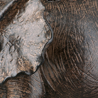 Figure Elephant Synthetic Resin Brown Ποικιλία 3 φορές 10X15X16Cm 10X15X16Cm - Hippiehome.gr