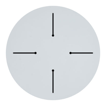 Επιφάνεια τραπεζιού Fervor pakoworld HPL ivory Φ69εκ πάχους 12mm - Hippiehome.gr