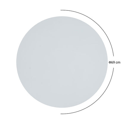 Επιφάνεια τραπεζιού Noble pakoworld HPL καρυδί Φ69εκ πάχους 12mm - Hippiehome.gr