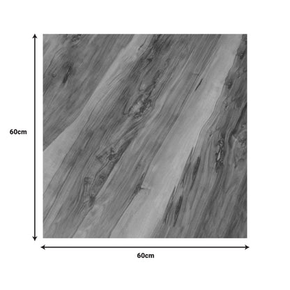 Επιφάνεια τραπεζιού Noble pakoworld HPL καρυδί 60x60εκ πάχους 12mm - Hippiehome.gr