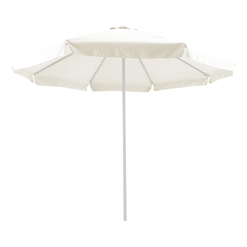Ομπρέλα επαγγελματική Nagida pakoworld μονοκόμματος ιστός αλουμίνιο Φ3m εκρού - Hippiehome.gr