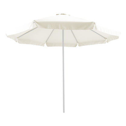Ομπρέλα επαγγελματική Nagida pakoworld μονοκόμματος ιστός αλουμίνιο Φ3m εκρού - Hippiehome.gr