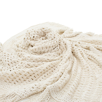 Δίχτυ σκίασης Roof pakoworld μακραμέ μπεζ 2x2m - Hippiehome.gr