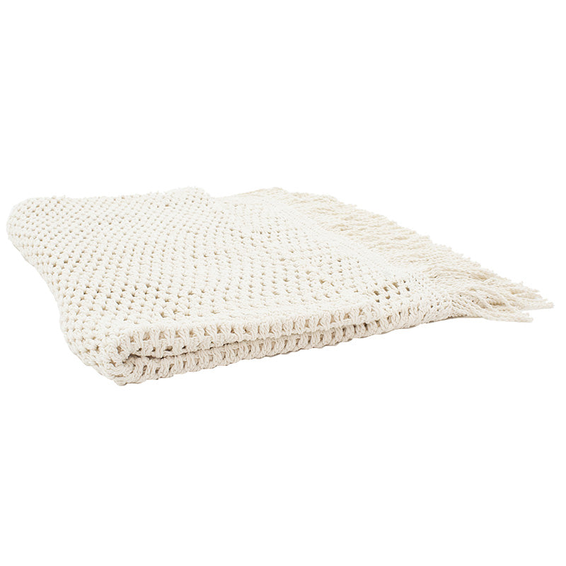 Δίχτυ σκίασης Roof pakoworld μακραμέ μπεζ 4x4m - Hippiehome.gr