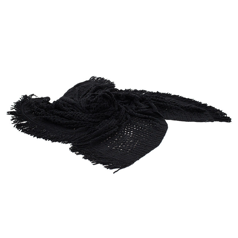 Δίχτυ σκίασης Roof pakoworld μακραμέ μαύρο 4x4m - Hippiehome.gr