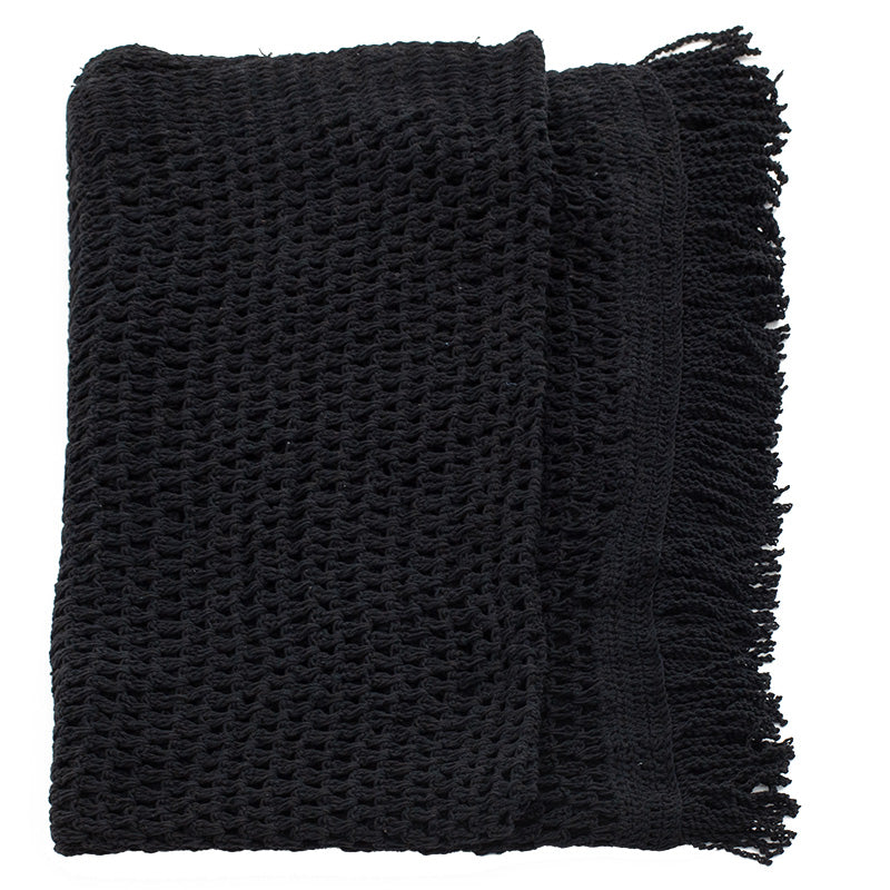 Δίχτυ σκίασης Roof pakoworld μακραμέ μαύρο 4x4m - Hippiehome.gr