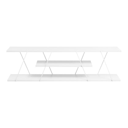 Έπιπλο τηλεόρασης Tars pakoworld λευκό 120x30x33εκ - Hippiehome.gr