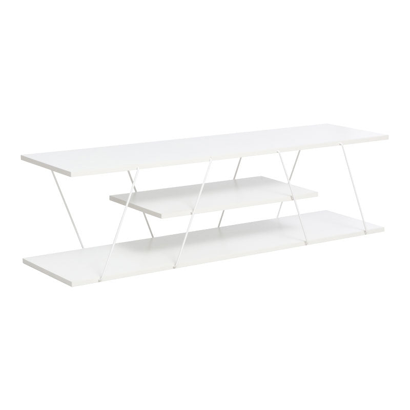 Έπιπλο τηλεόρασης Tars pakoworld λευκό 120x30x33εκ - Hippiehome.gr