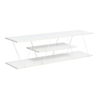 Έπιπλο τηλεόρασης Tars pakoworld λευκό 120x30x33εκ - Hippiehome.gr