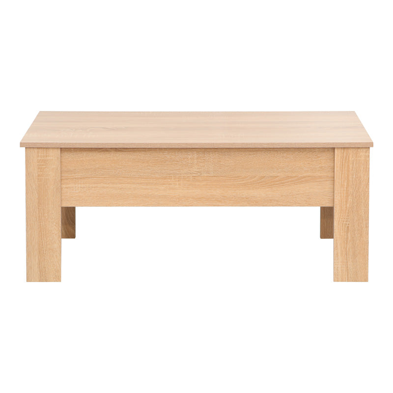 Τραπέζι σαλονιού Ferza pakoworld πολυμορφικό σε oak απόχρωση 100x50x42εκ - Hippiehome.gr