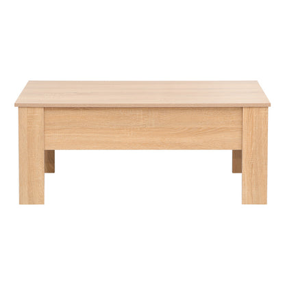 Τραπέζι σαλονιού Ferza pakoworld πολυμορφικό σε oak απόχρωση 100x50x42εκ - Hippiehome.gr