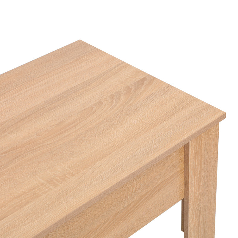 Τραπέζι σαλονιού Ferza pakoworld πολυμορφικό σε oak απόχρωση 100x50x42εκ - Hippiehome.gr