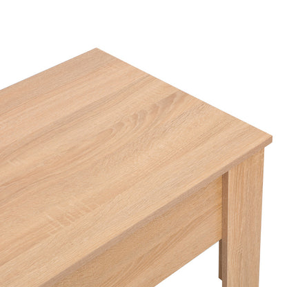 Τραπέζι σαλονιού Ferza pakoworld πολυμορφικό σε oak απόχρωση 100x50x42εκ - Hippiehome.gr