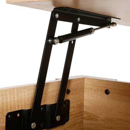 Τραπέζι σαλονιού Ferza pakoworld πολυμορφικό σε oak απόχρωση 100x50x42εκ - Hippiehome.gr