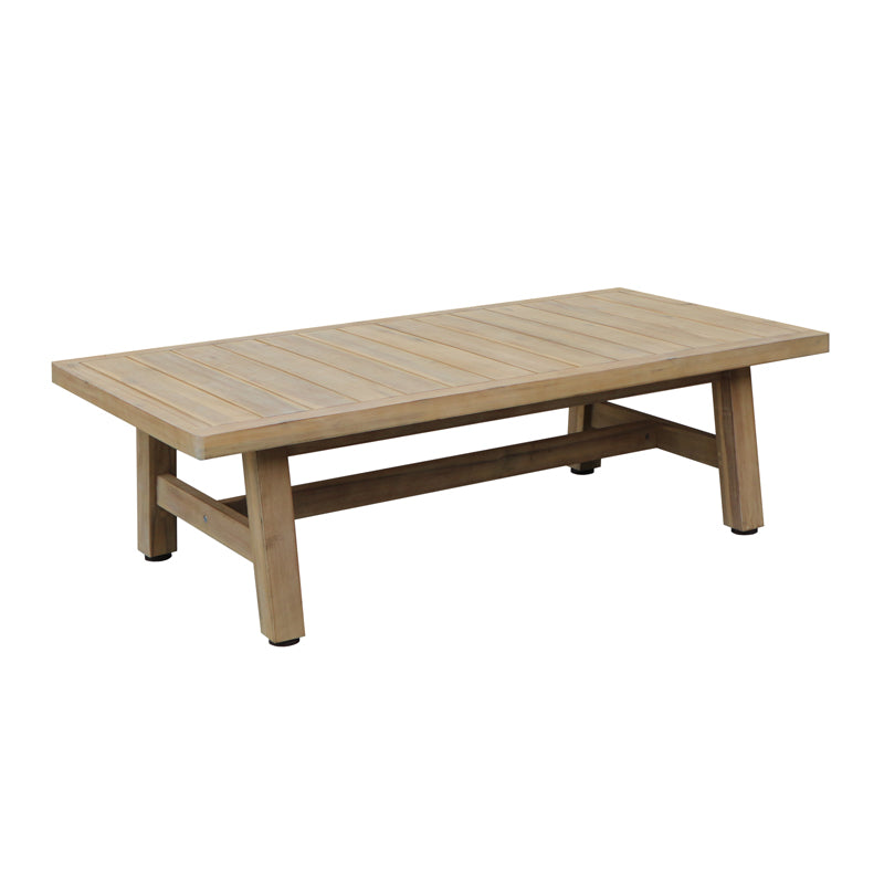 Σετ σαλονιού 4τμχ Malibu I pakoworld μασίφ ξύλο ακακίας-μπεζ ύφασμα - Hippiehome.gr