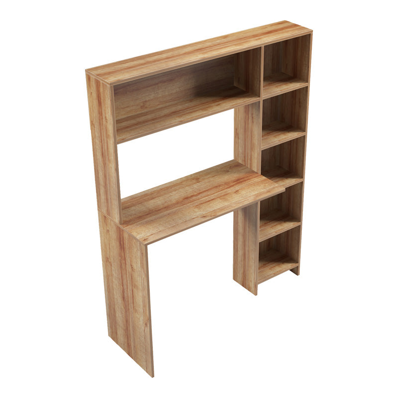 Γραφείο με βιβλιοθήκη Janson pakoworld oak 113.2x40x141.8εκ - Hippiehome.gr