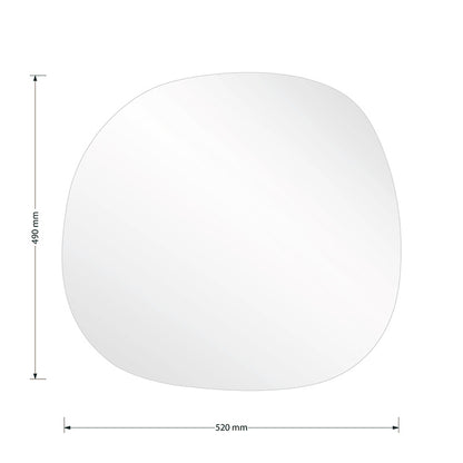 Καθρέπτης Frameless 1 pakoworld 49x1.2x52εκ - Hippiehome.gr