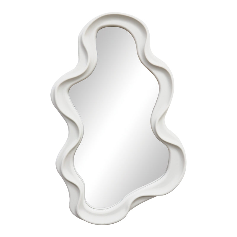 Καθρέπτης Liquid pakoworld pp σε λευκή απόχρωση 26x2.7x39εκ - Hippiehome.gr