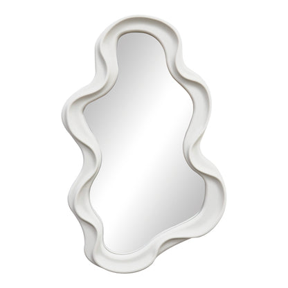 Καθρέπτης Liquid pakoworld pp σε λευκή απόχρωση 26x2.7x39εκ - Hippiehome.gr