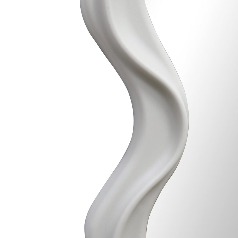 Καθρέπτης Liquid pakoworld pp σε λευκή απόχρωση 26x2.7x39εκ - Hippiehome.gr