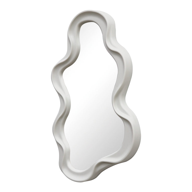 Καθρέπτης Liquid pakoworld pp σε λευκή απόχρωση 26x2.7x39εκ - Hippiehome.gr
