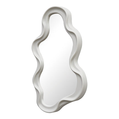 Καθρέπτης Liquid pakoworld pp σε λευκή απόχρωση 26x2.7x39εκ - Hippiehome.gr