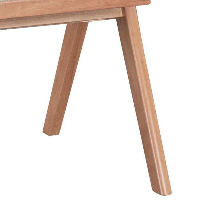 Πολυθρόνα Winslow pakoworld ξύλο rubberwood ανοικτό καρυδί-pvc rattan φυσικό-ύφασμα γκρι - Hippiehome.gr