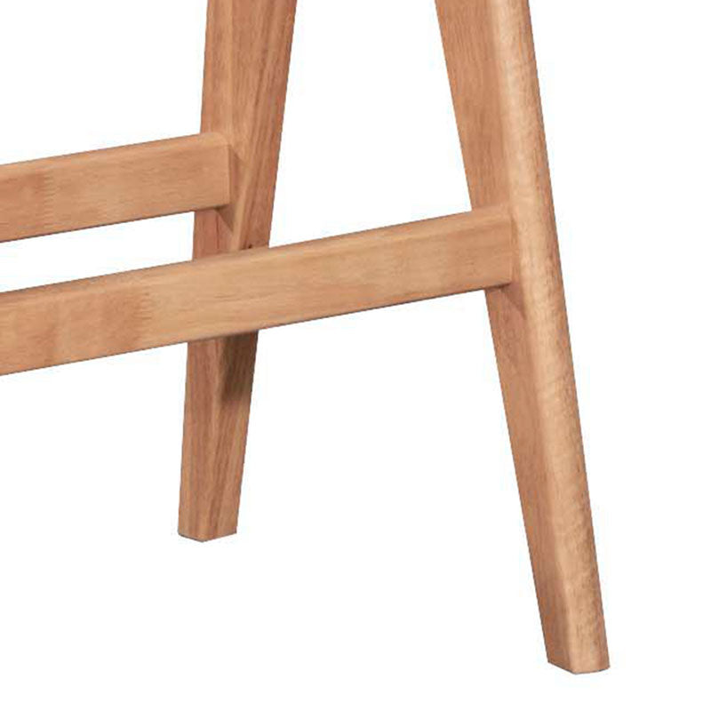 Τραπέζι Bar Winslow pakoworld ξύλο rubberwood ανοικτό καρυδί 120x45x100εκ - Hippiehome.gr