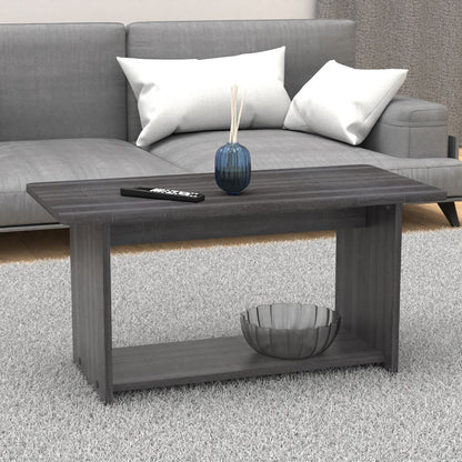 Τραπέζι Kumba pakoworld σε ανθρακί-wenge απόχρωση 80x40x42εκ - Hippiehome.gr