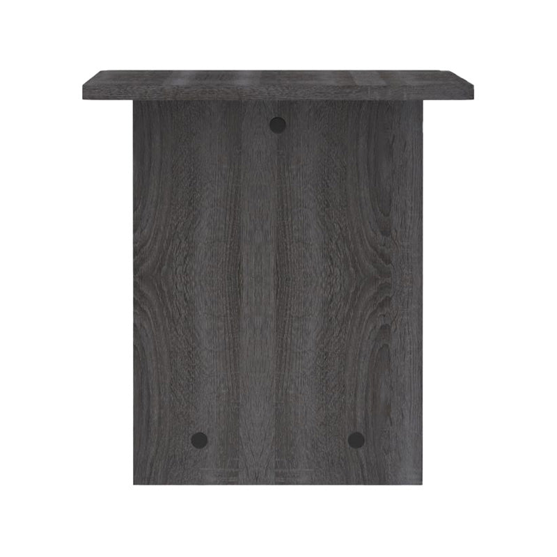 Τραπέζι Kumba pakoworld σε ανθρακί-wenge απόχρωση 80x40x42εκ - Hippiehome.gr