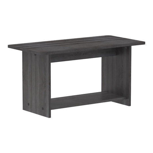 Τραπέζι Kumba pakoworld σε ανθρακί-wenge απόχρωση 80x40x42εκ - Hippiehome.gr