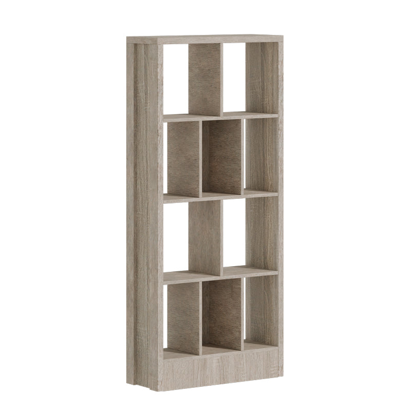 Βιβλιοθήκη Dividre pakoworld sonoma oak μελαμίνης 80x30x181εκ - Hippie Home 