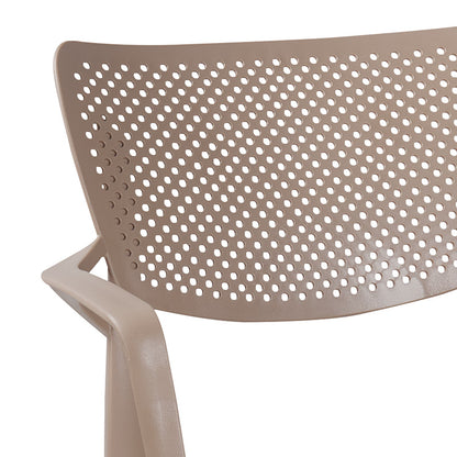 Πολυθρόνα Frontline pakoworld PP cappucino - Hippiehome.gr